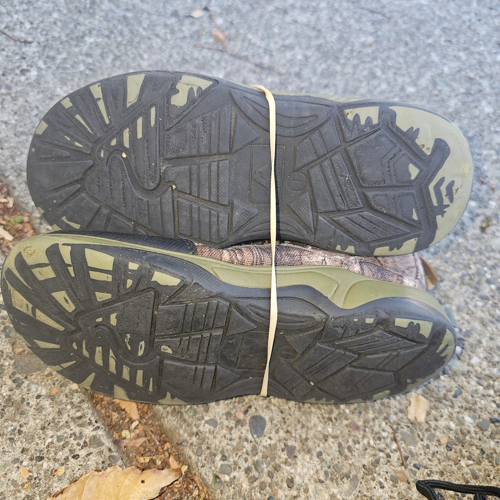 Ozark Trail Kids Camo Boots Outdoor Equipment Hunting Hiking‎ Size 1 - Picture 2 of 4
